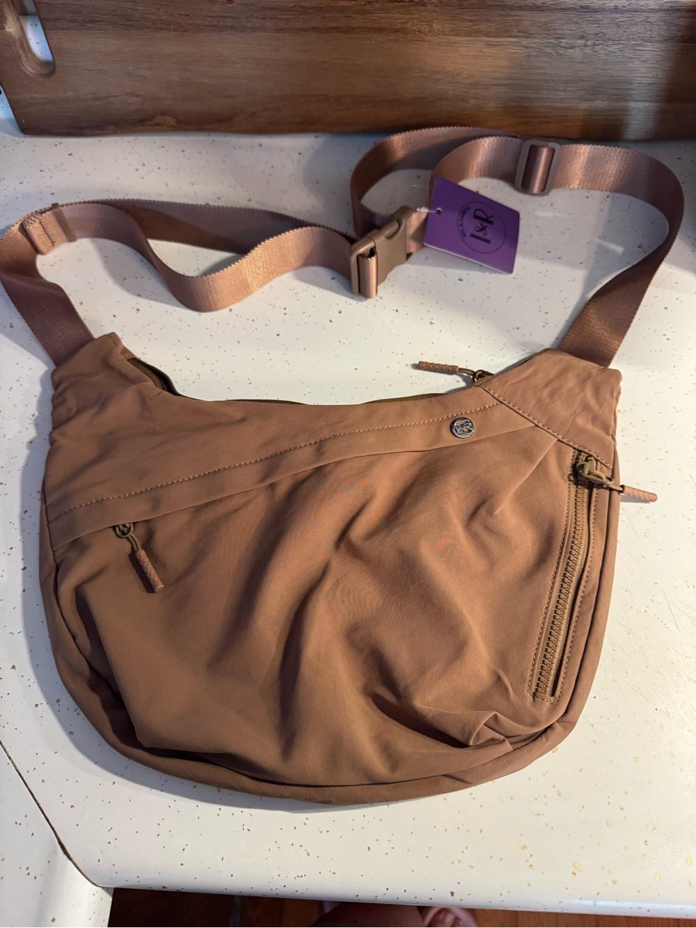 NWT Iris & Rainbow hip hugger crossbody bag